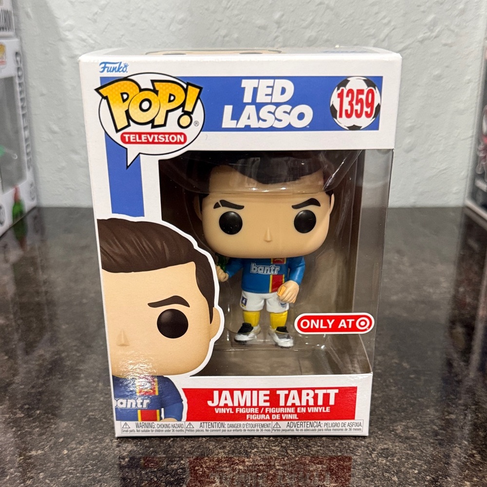 EXCLUSIVE Jamie Tartt‎ Ted Lasso Funko Pop #1359 Television TV Soccer Football